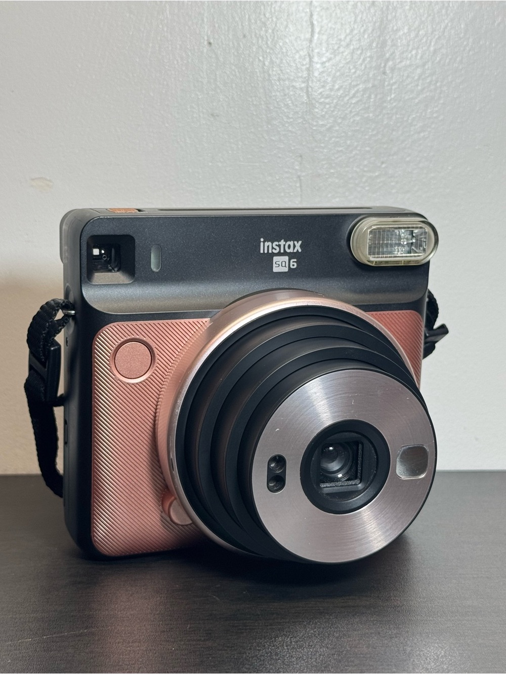Fujifilm Instax Square SQ6 Instant Film Camera - Blush Gold
